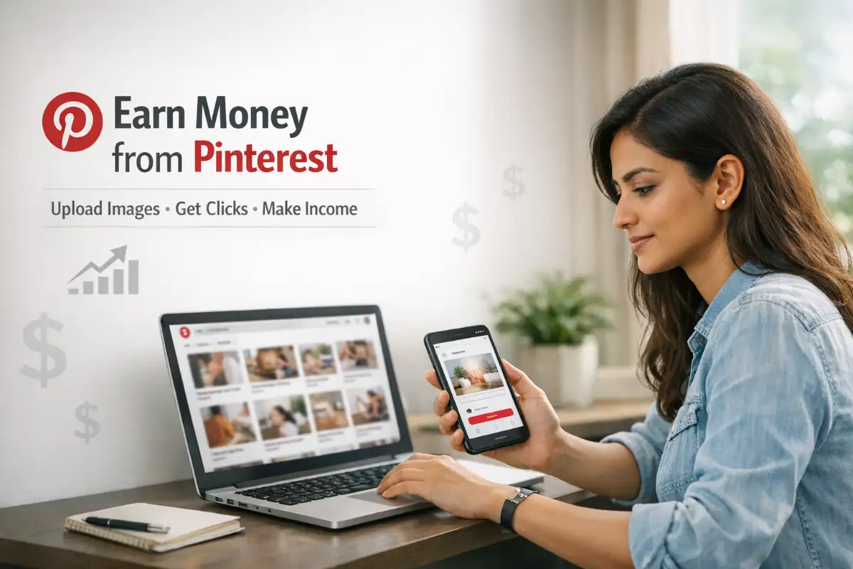 How to Earn Money from Pinterest by Uploading Images